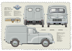 Morris Minor 5cwt Van Series II 1953 Glass Cleaning Cloth